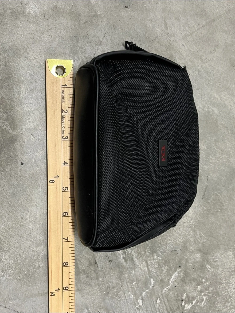 Rare TUMI For AirBerlin Black Toiletry Makeup Amenity Travel Kit Bag